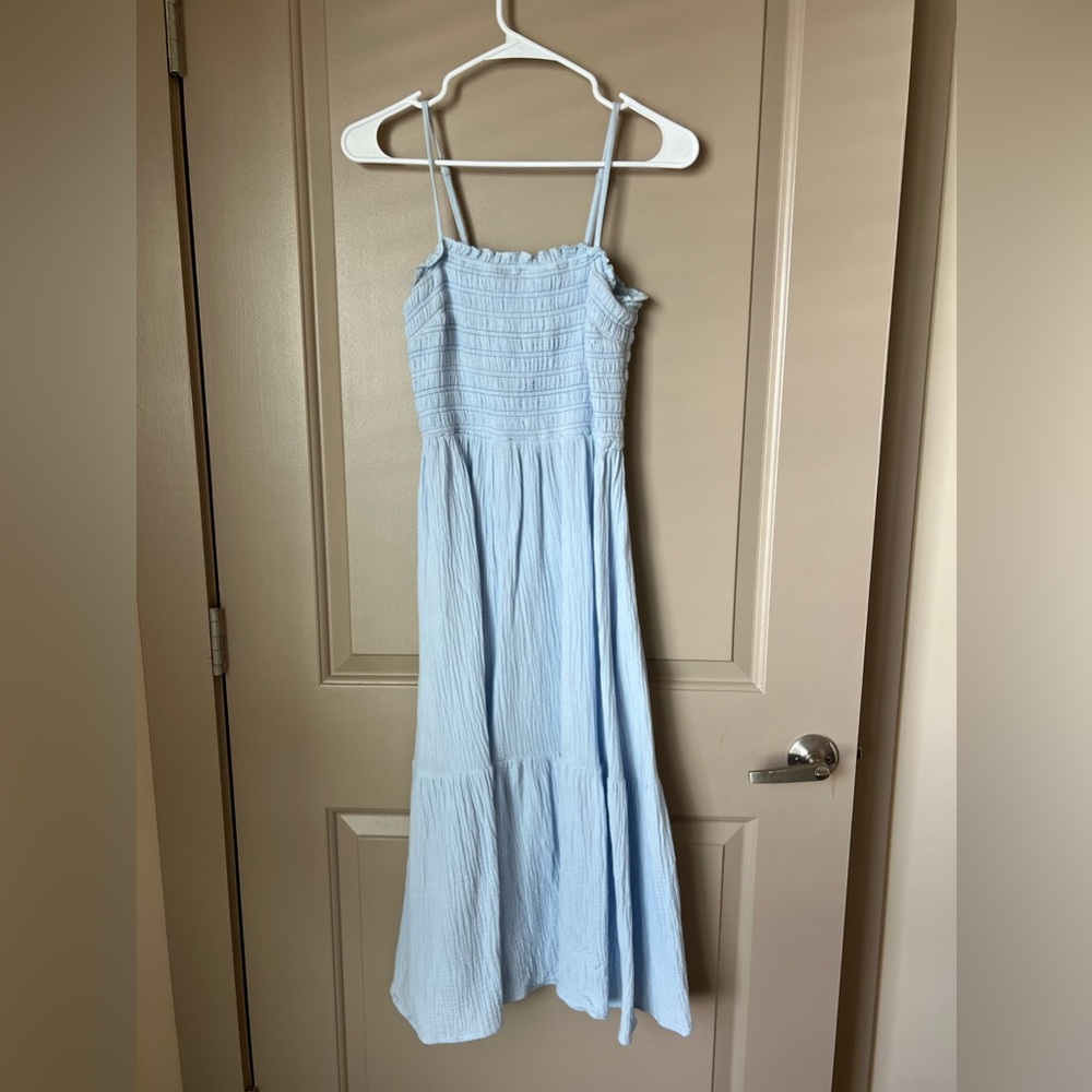 Boutique Blue Maxi Dress - Size Small
